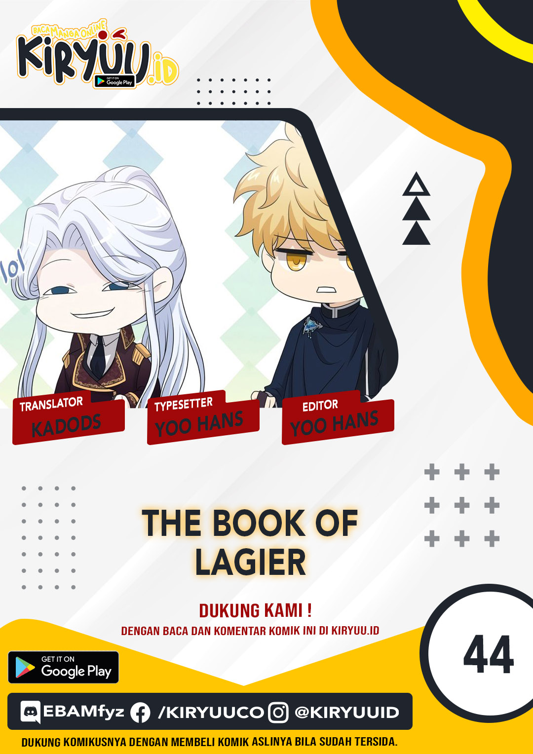 Komik The Book of Lagier Chapter 44 gambar 1