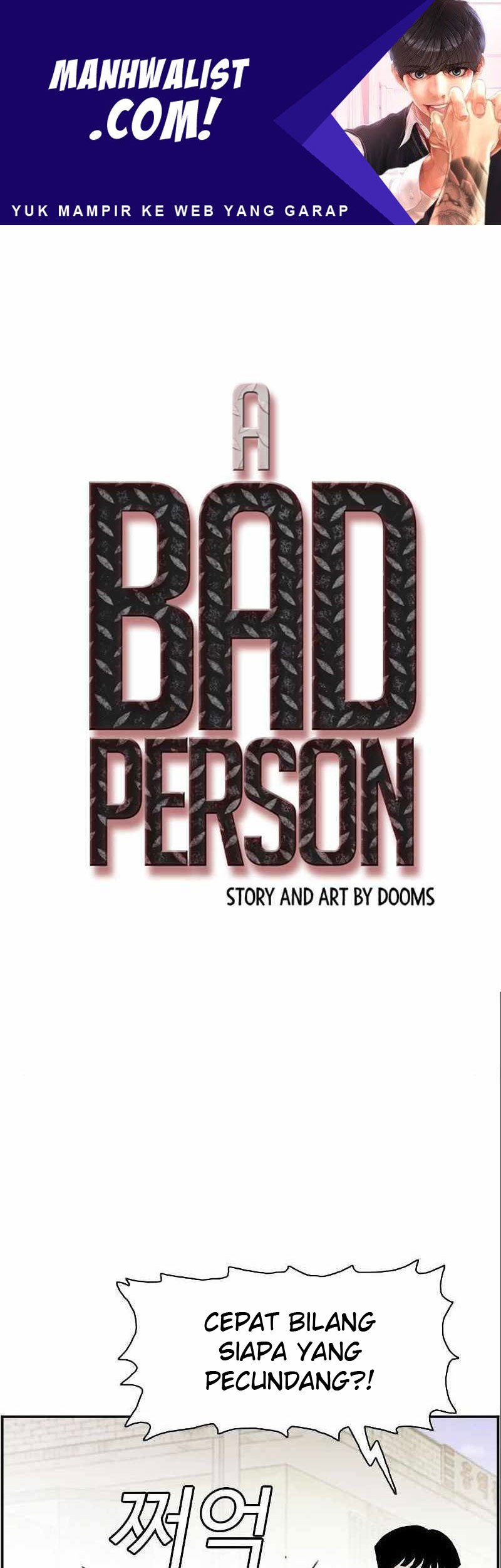 Komik A Bad Person Chapter 94 gambar 1