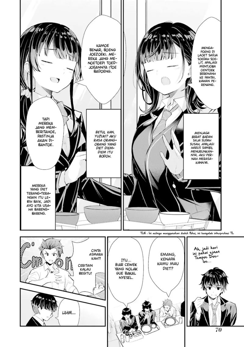 Chitose-kun is Inside a Ramune Bottle Chapter 06 - Halaman 28