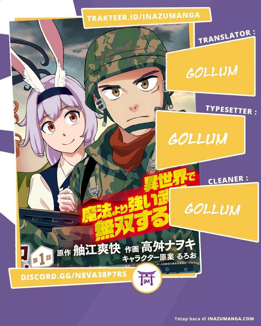 Komik Bocchi Jieikan no Isekai Funsenki Chapter 02 gambar 1