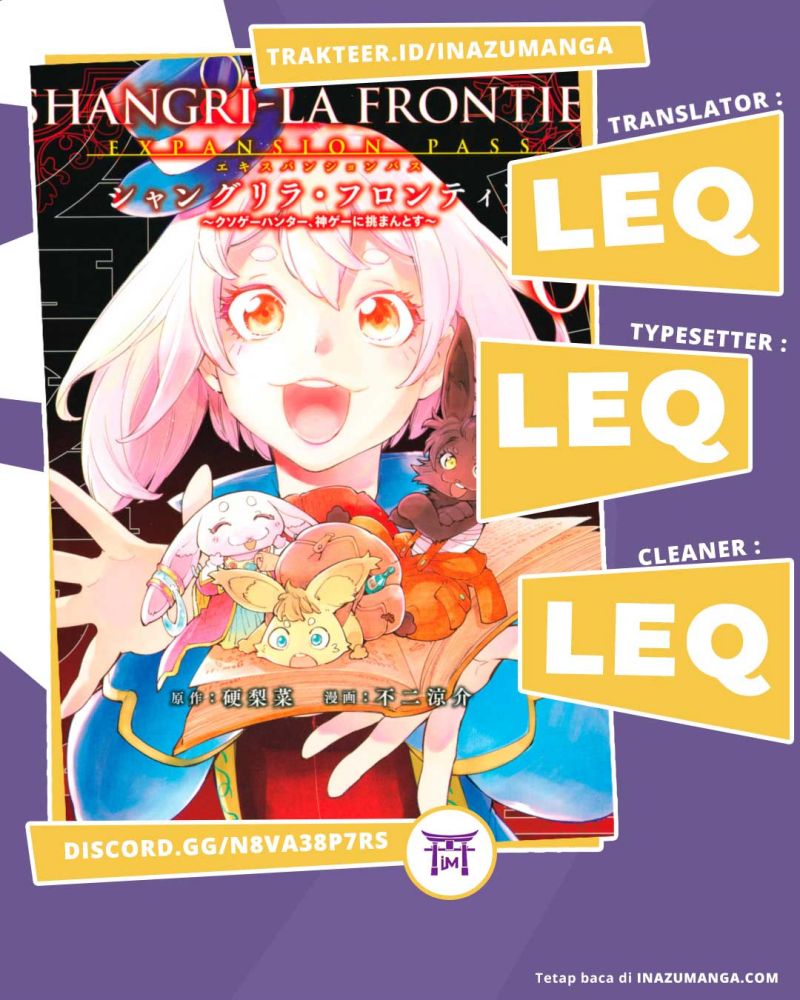 Komik Shangri-La Frontier ~ Kusoge Hunter, Kamige ni Idoman to su~ Chapter 61 gambar 1