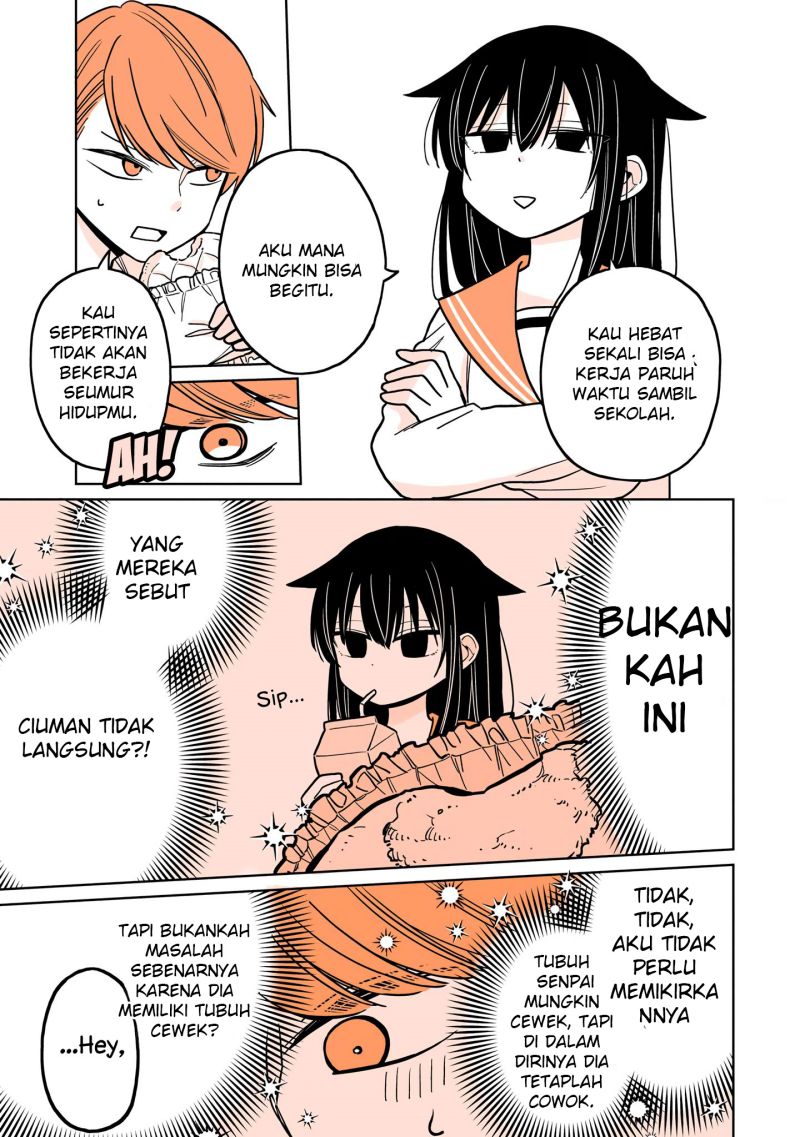 A Lazy Guy Woke Up as a Girl One Morning Chapter 04 - Halaman 16