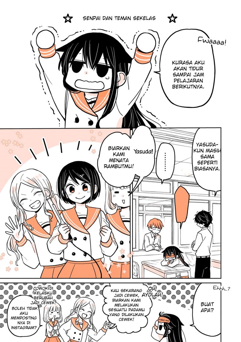 A Lazy Guy Woke Up as a Girl One Morning Chapter 04 - Halaman 8