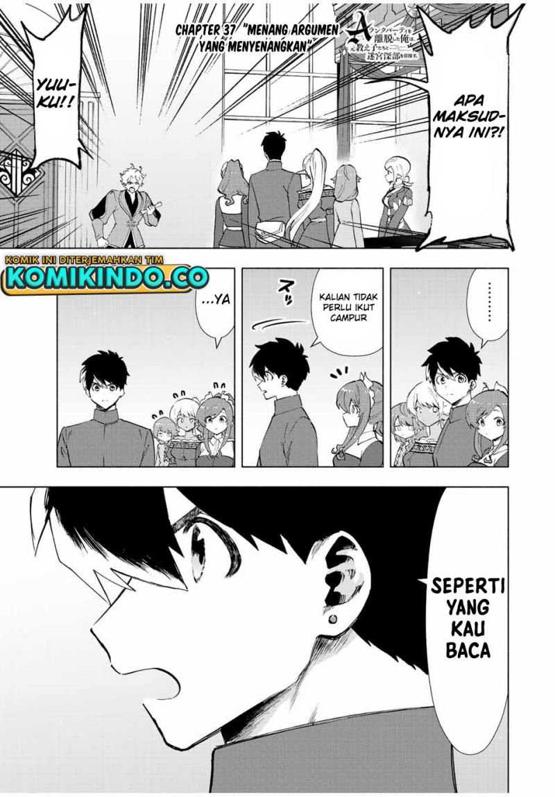 A Rank Party wo Ridatsu Shita Ore wa, Moto Oshiego Tachi to Meikyuu Shinbu wo Mezasu Chapter 37 - Halaman 2