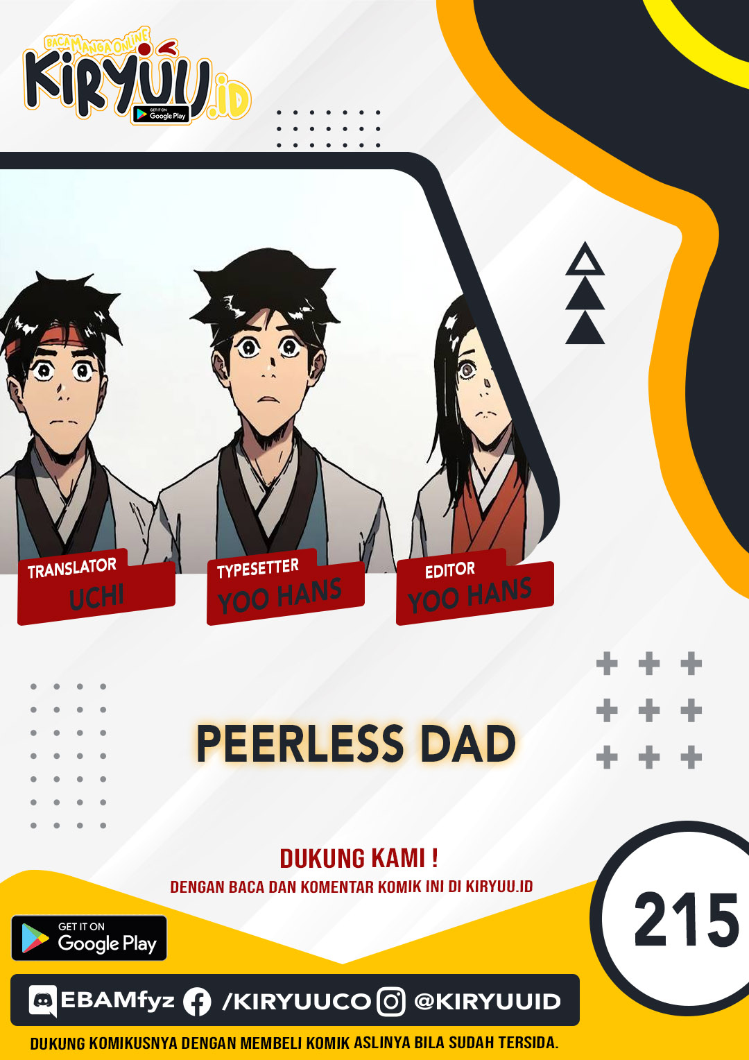 Komik Peerless Dad Chapter 215 gambar 1