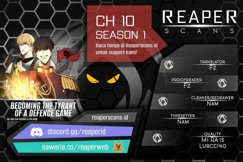 Komik I Became the Tyrant of a Defense Game Chapter 10 gambar 1