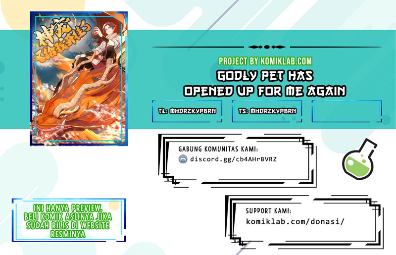Komik Godly Pet Has Opened Up for Me Again Chapter 01 gambar 1