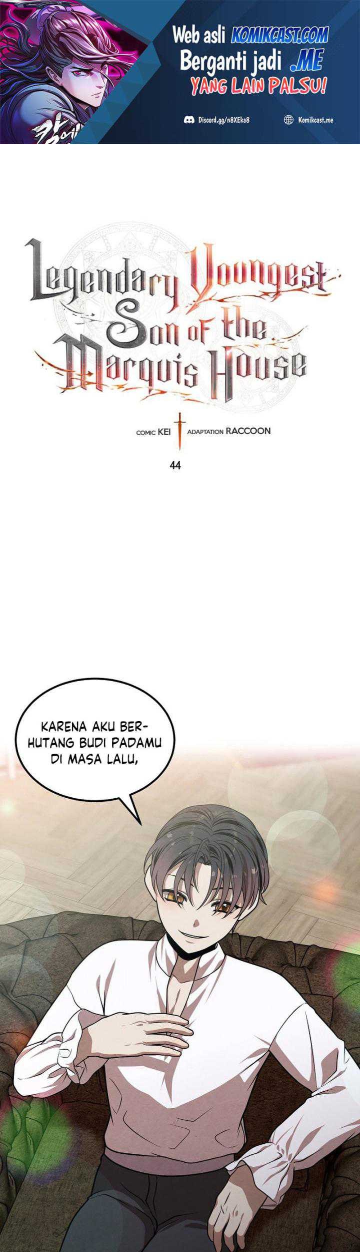 Manhwa Legendary Youngest Son of the Marquis House Chapter 44 gambar 2
