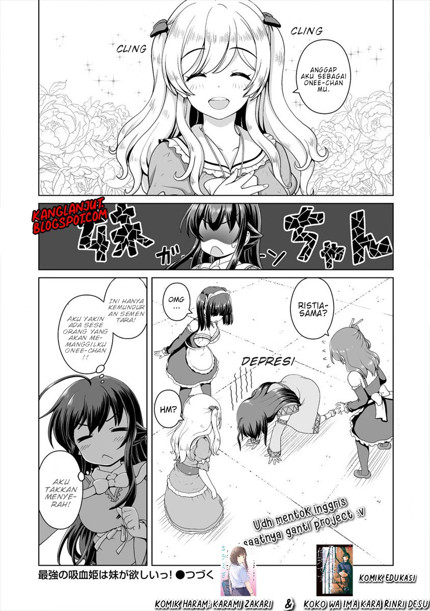 Saikyou no Kyuuketsuhime wa Imouto ga Hoshii!! Chapter 08 - Halaman 23