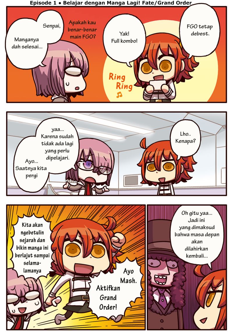 Komik Motto Manga de Wakaru! Fate/Grand Order Chapter 1 gambar 1