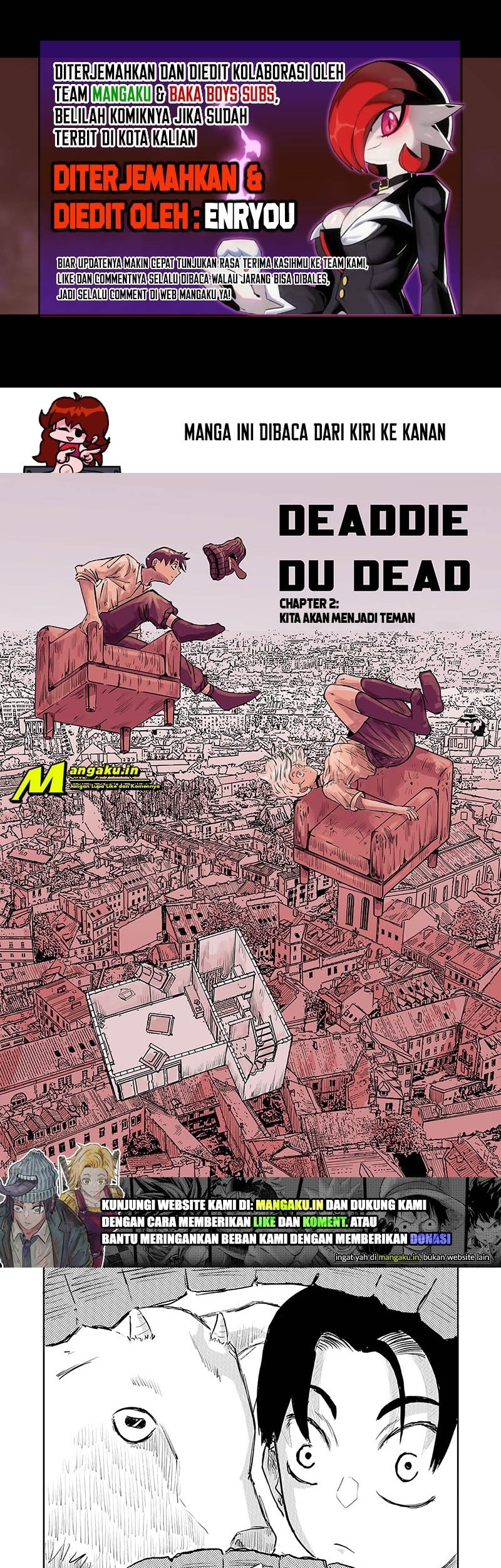 Komik Deaddie Du Dead Chapter 02 gambar 1