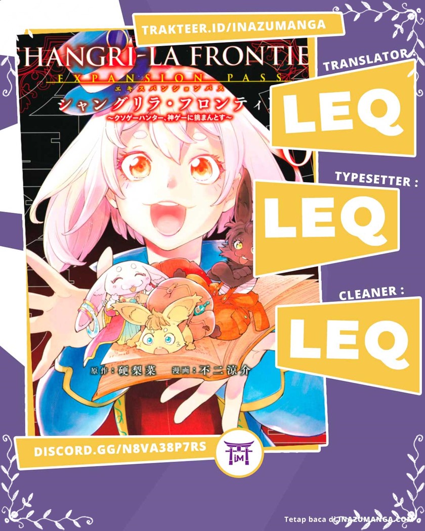 Komik Shangri-La Frontier ~ Kusoge Hunter, Kamige ni Idoman to su~ Chapter 68 gambar 1