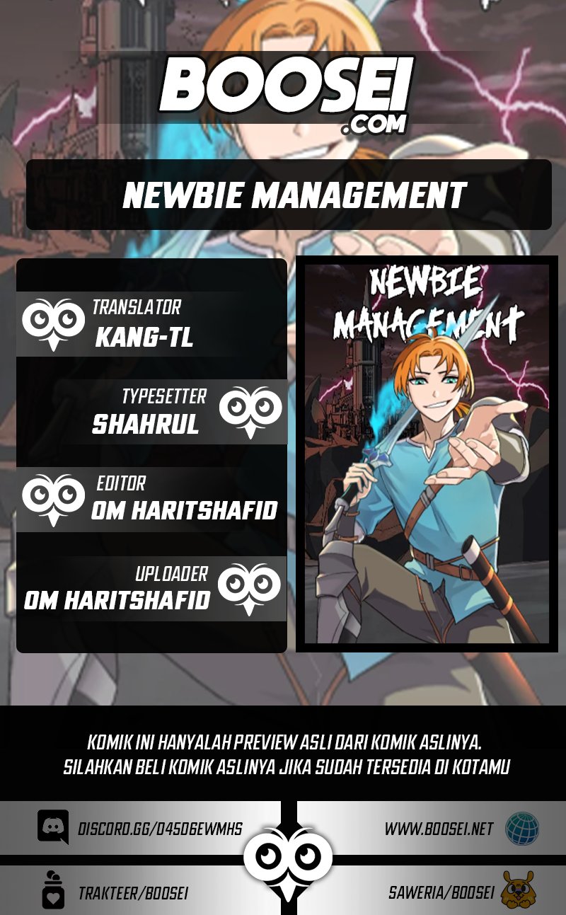 Komik Newbie Management Chapter 18 gambar 1