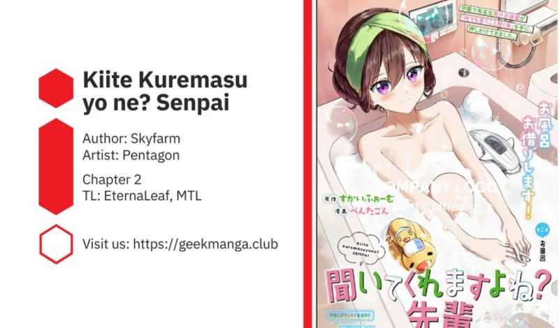 Komik Kiite kuremasu yo ne? Senpai Chapter 02 gambar 1