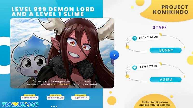Komik Level 999 Demon Lord and a Level 1 Slime Chapter 05 gambar 1