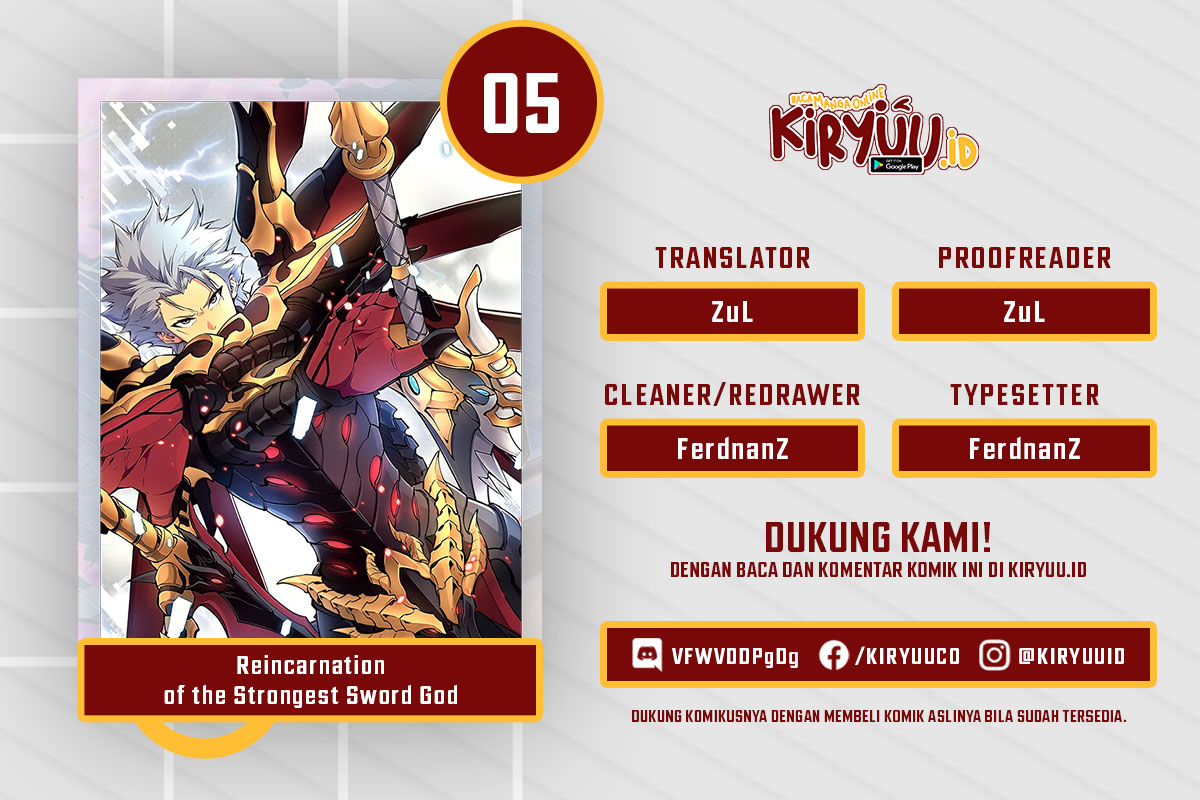 Komik Reincarnation Of The Strongest Sword God Chapter 05 gambar 1