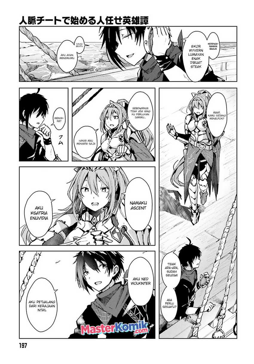 A Heroic Tale About Starting With a Personal Relations Cheat(Ability) and Letting Others Do the Job Chapter 01.1 - Halaman 20