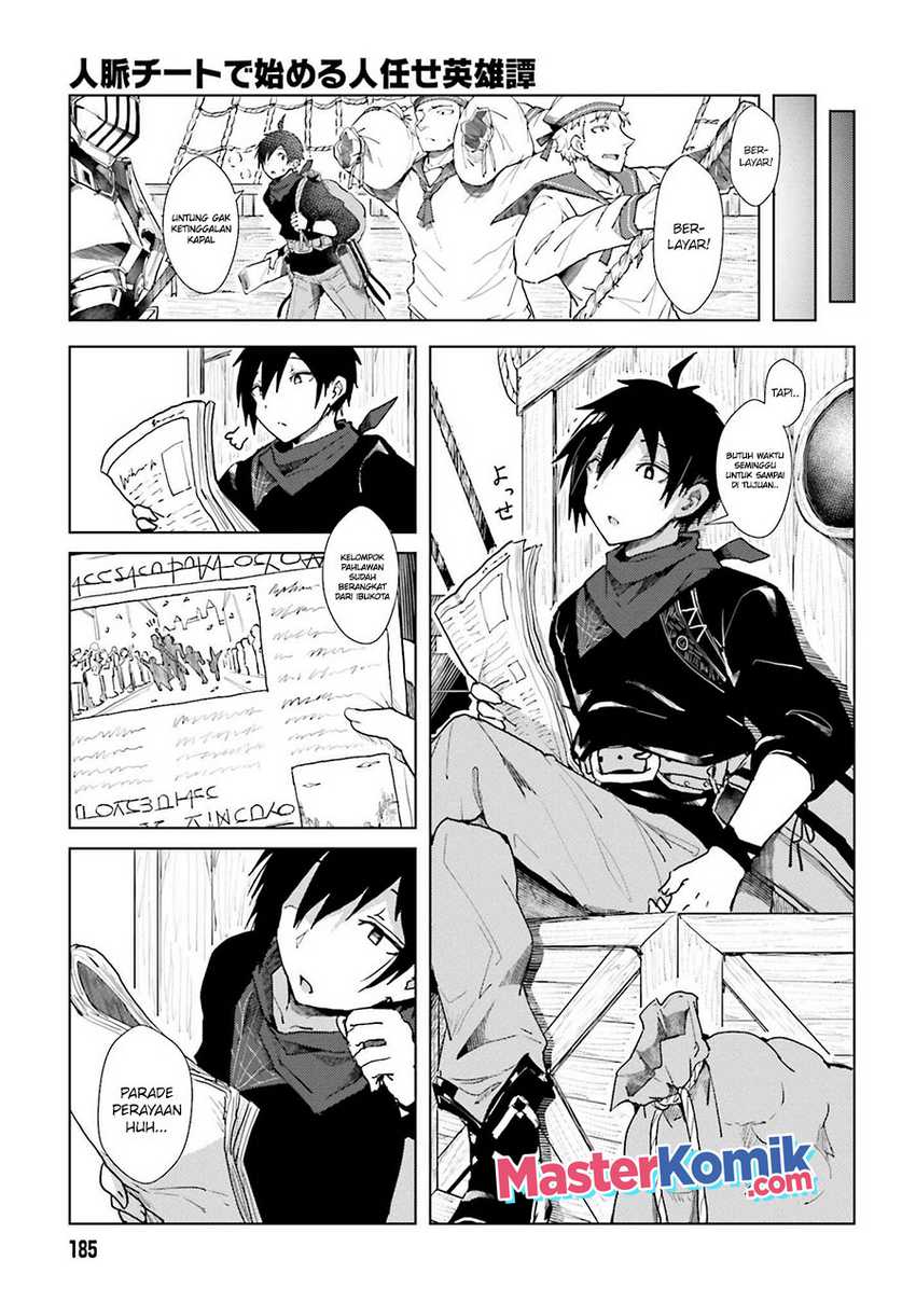 A Heroic Tale About Starting With a Personal Relations Cheat(Ability) and Letting Others Do the Job Chapter 01.1 - Halaman 8
