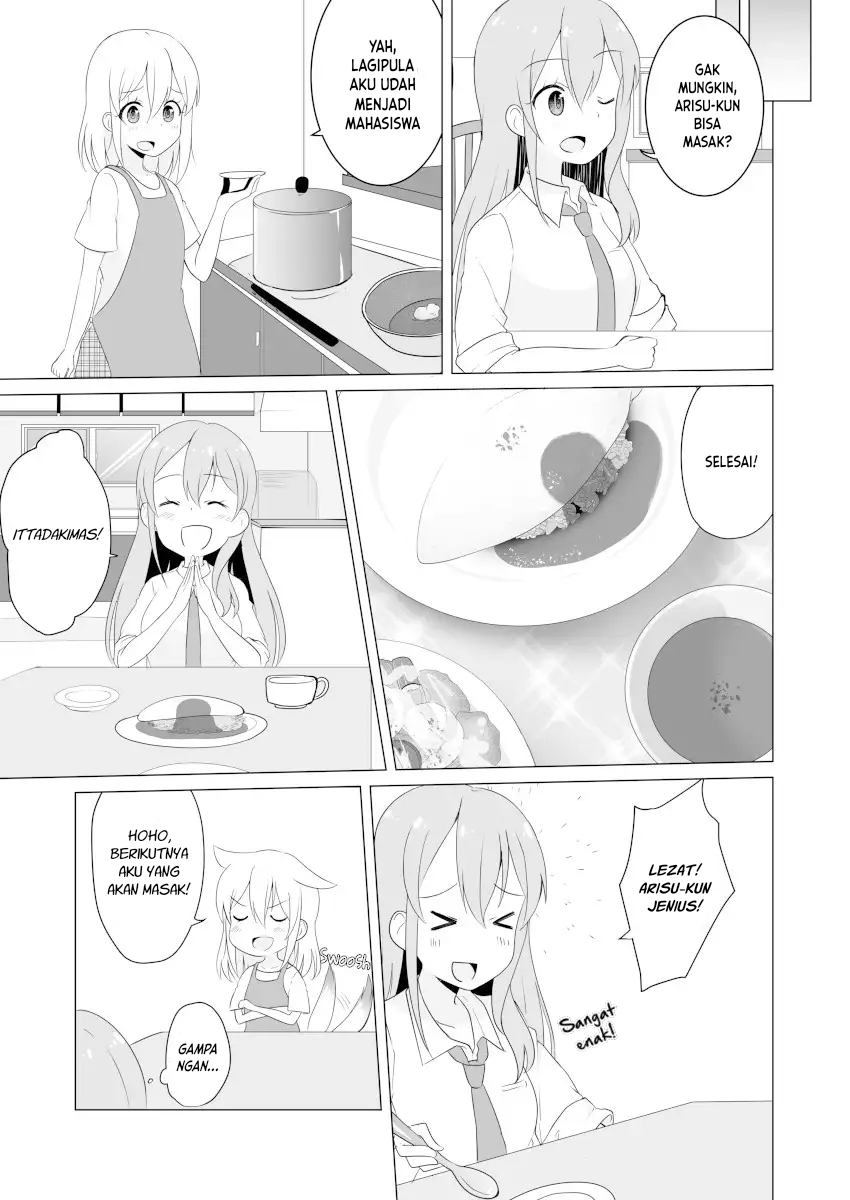 JK Goddess and Yuruyuru TS Life! Chapter 02 - Halaman 6
