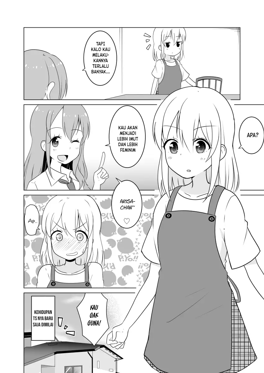 JK Goddess and Yuruyuru TS Life! Chapter 02 - Halaman 7