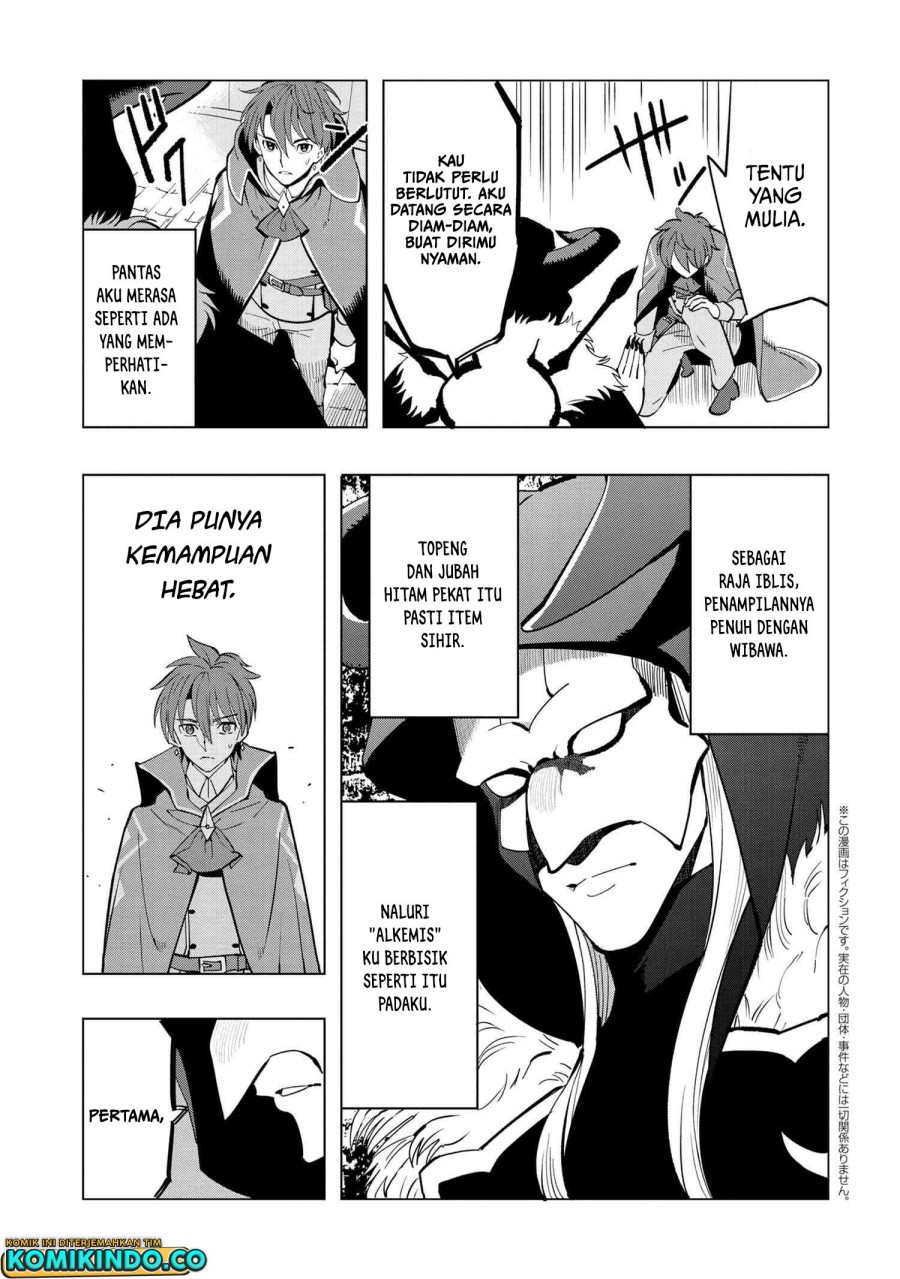 Manga Souzou Renkinjutsushi wa Jiyuu wo Ouka suru: Kokyou wo Tsuihou saretara, Maou no Ohizamoto de Chouzetsu Kouka no Magic Item Tsukuri-houdai ni Narimashita Chapter 04.2 gambar 2