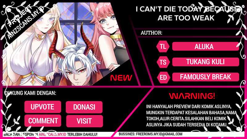 Komik I Can’t Die Today Because You Are Too Weak Chapter 07 gambar 1