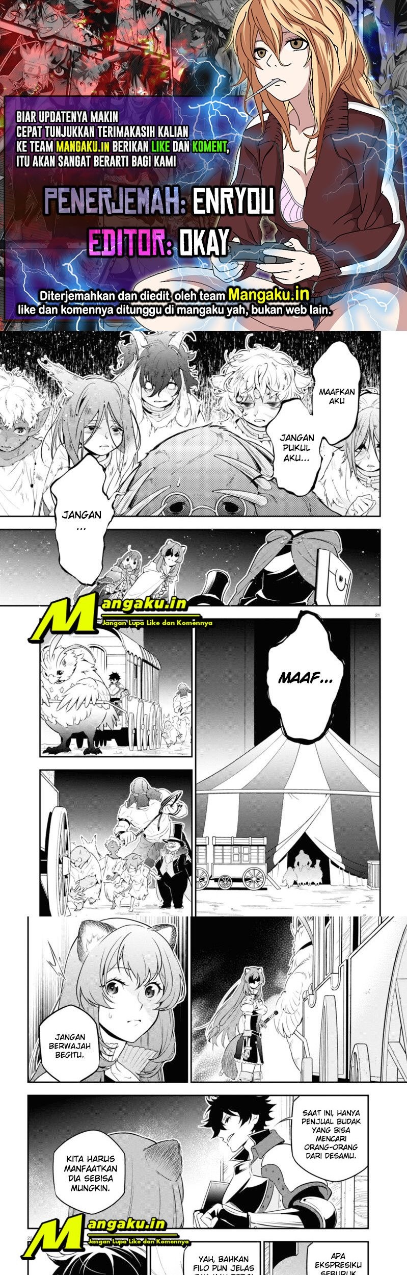 Komik Tate no Yuusha no Nariagari Chapter 90.2 gambar 1