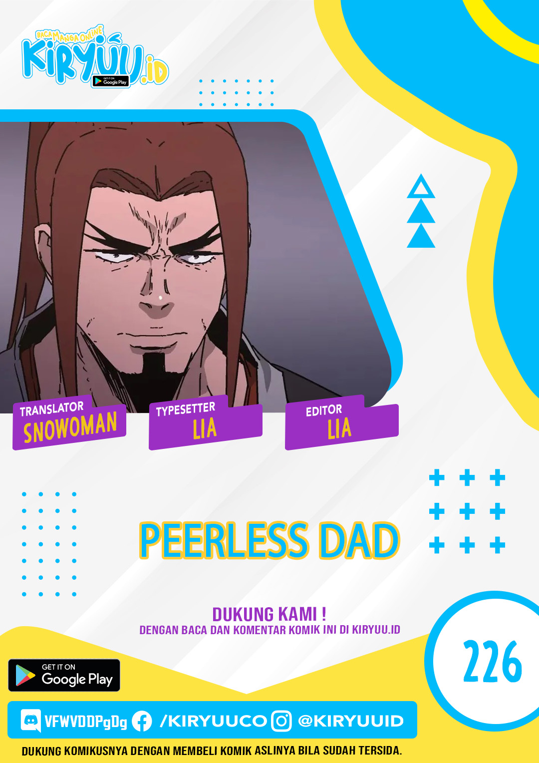Komik Peerless Dad Chapter 226 gambar 1