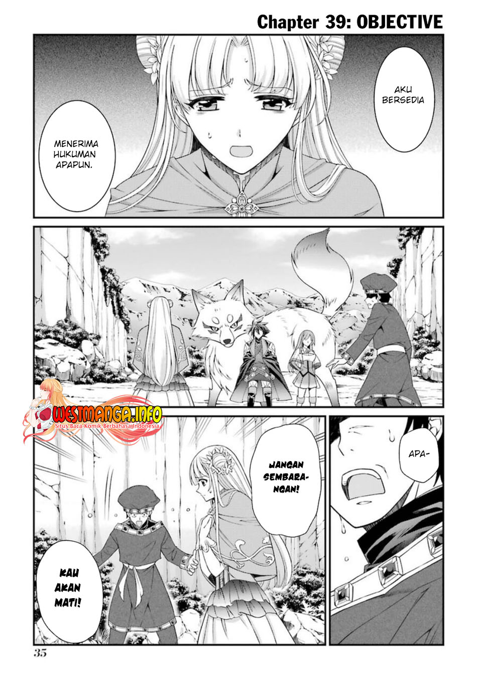 Manga Shikkoku tsukai no saikyo yusha nakama zen’in ni uragira retanode saikyo no mamono Chapter 39 gambar 2