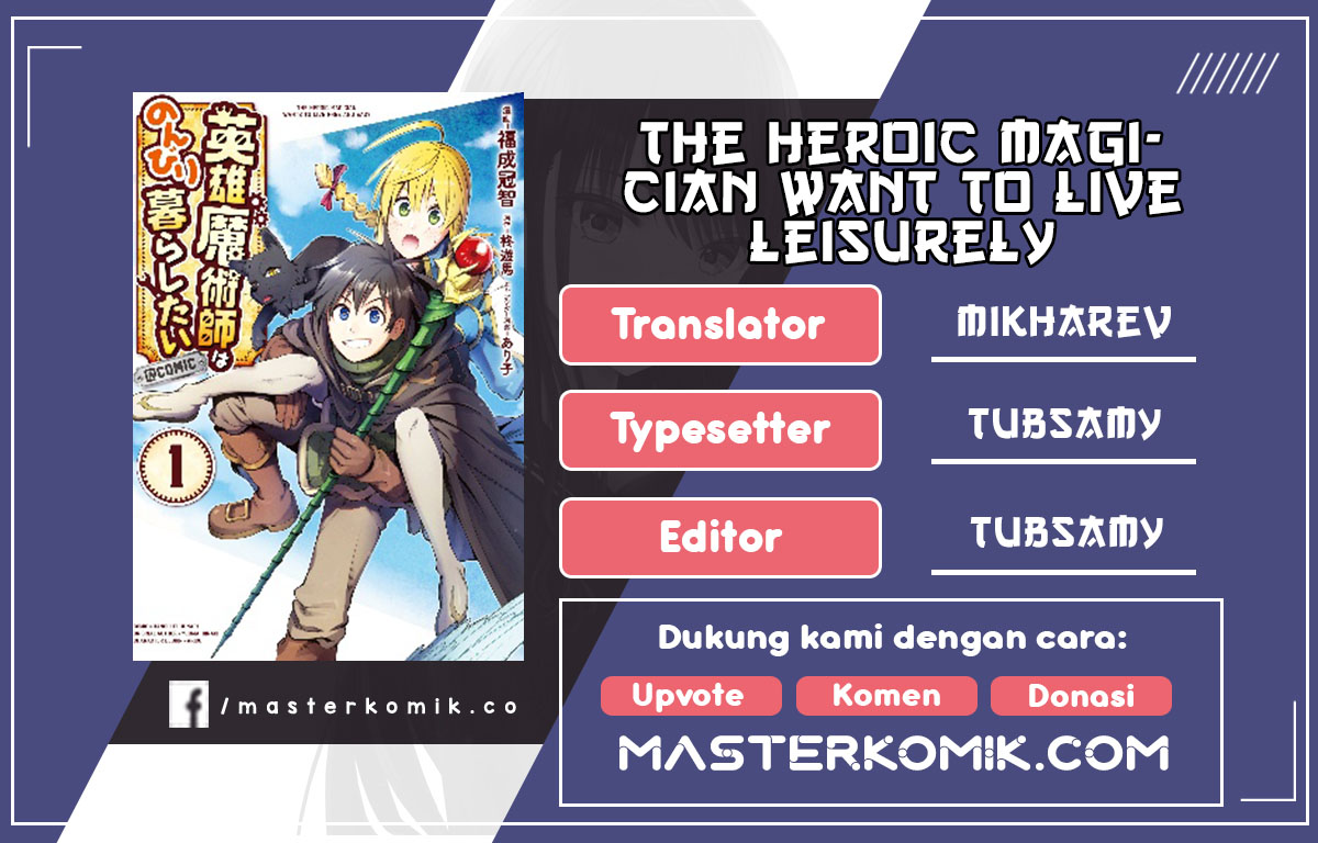 Komik The Heroic Magician Want To Live Leisurely Chapter 02 gambar 1