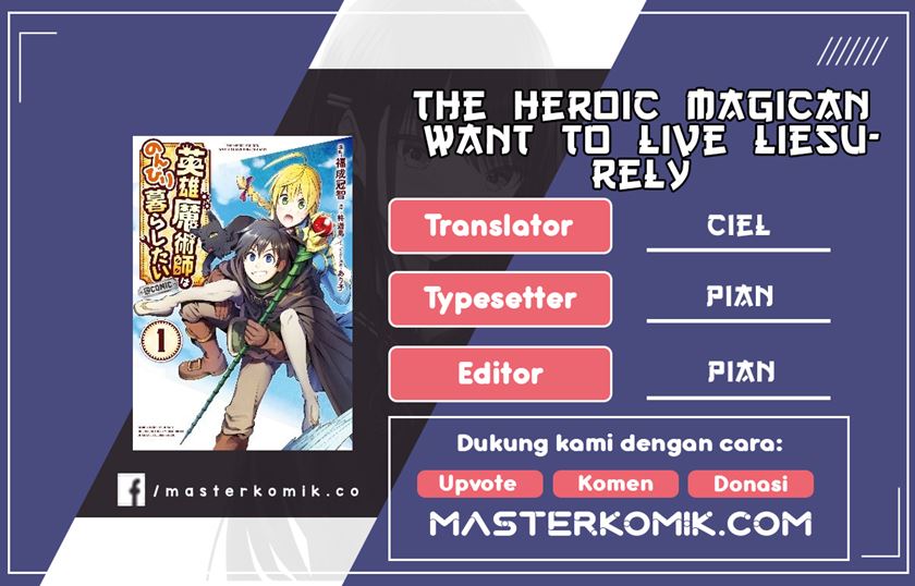 Komik The Heroic Magician Want To Live Leisurely Chapter 01.1 gambar 1
