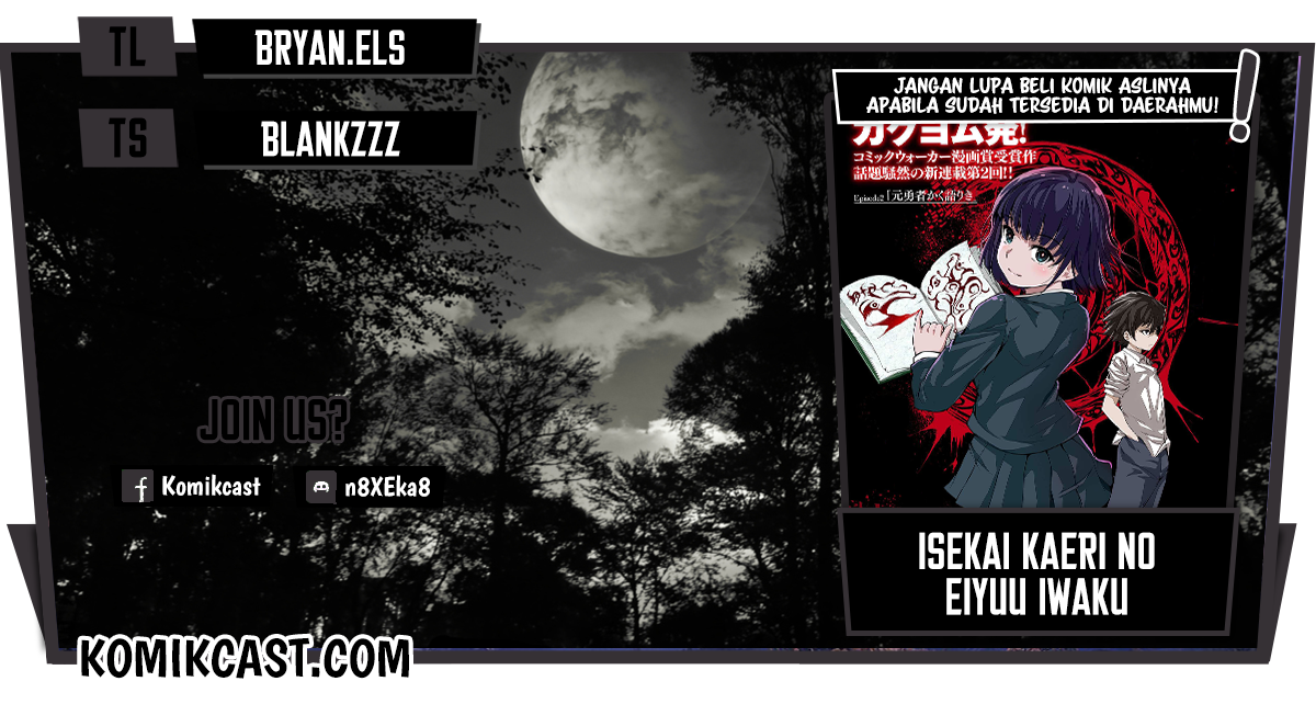 Komik Isekai Kaeri no Eiyuu Iwaku Chapter 02 gambar 1