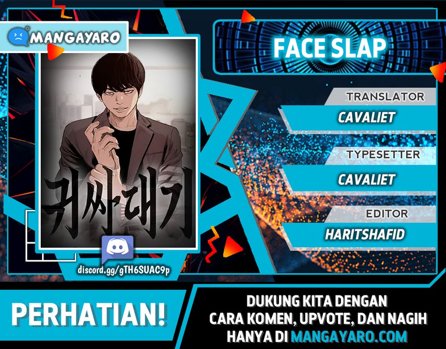 Komik Face Slap Chapter 03.2 gambar 1