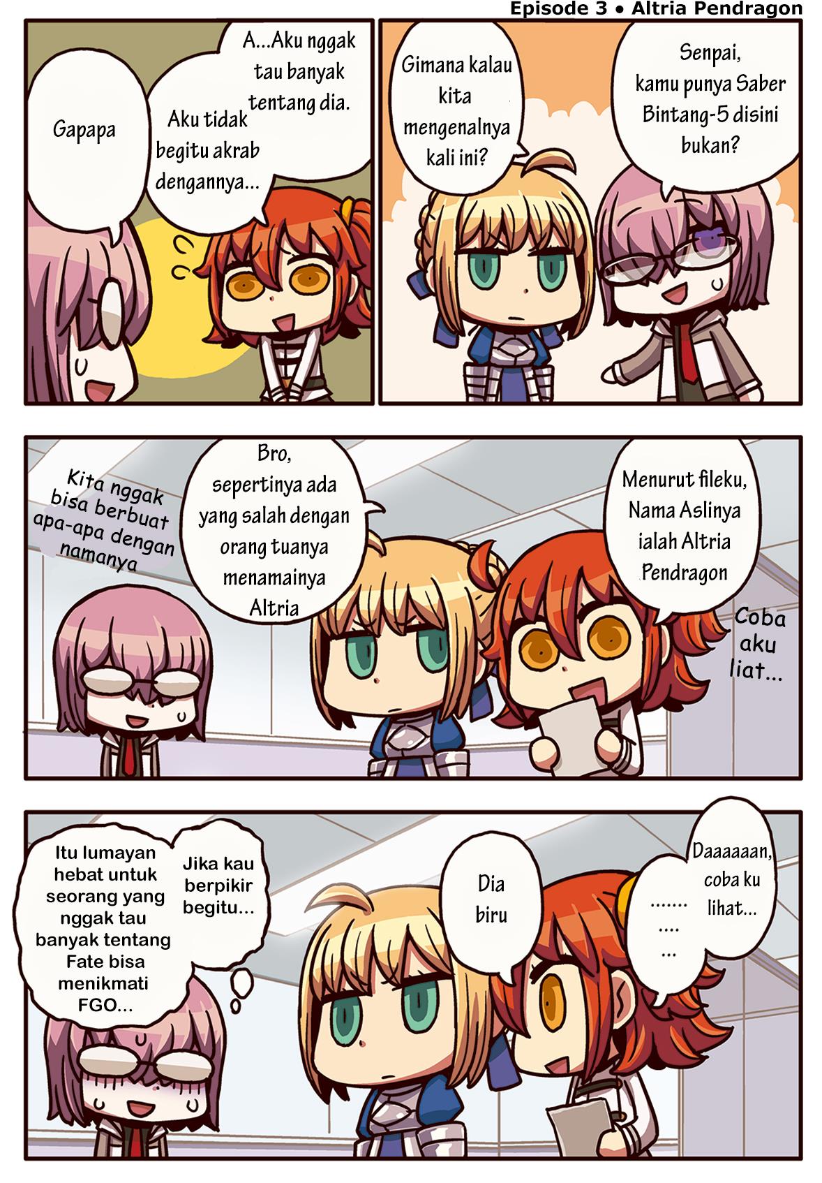 Komik Motto Manga de Wakaru! Fate/Grand Order Chapter 3 gambar 1