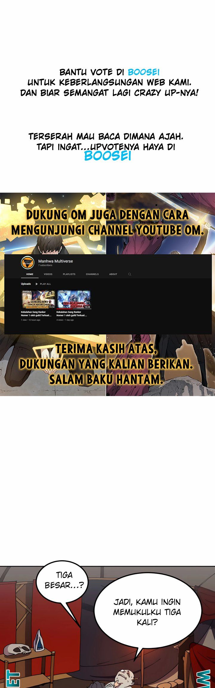 Manhwa Dungeon Athlete Chapter 03 gambar 2
