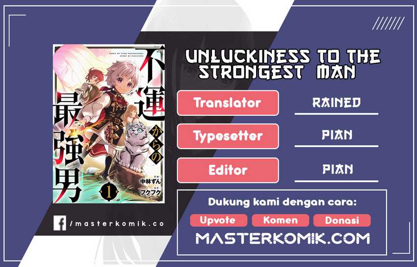 Komik Unluckiness to the Strongest Man Chapter 01.2 gambar 1
