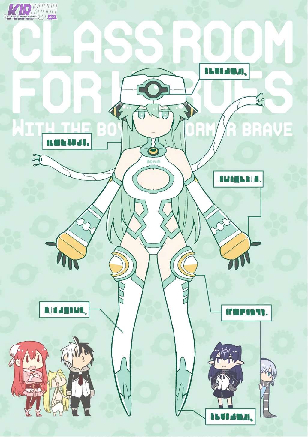 Manga Eiyuu Kyoushitsu Chapter 10.2 gambar 2