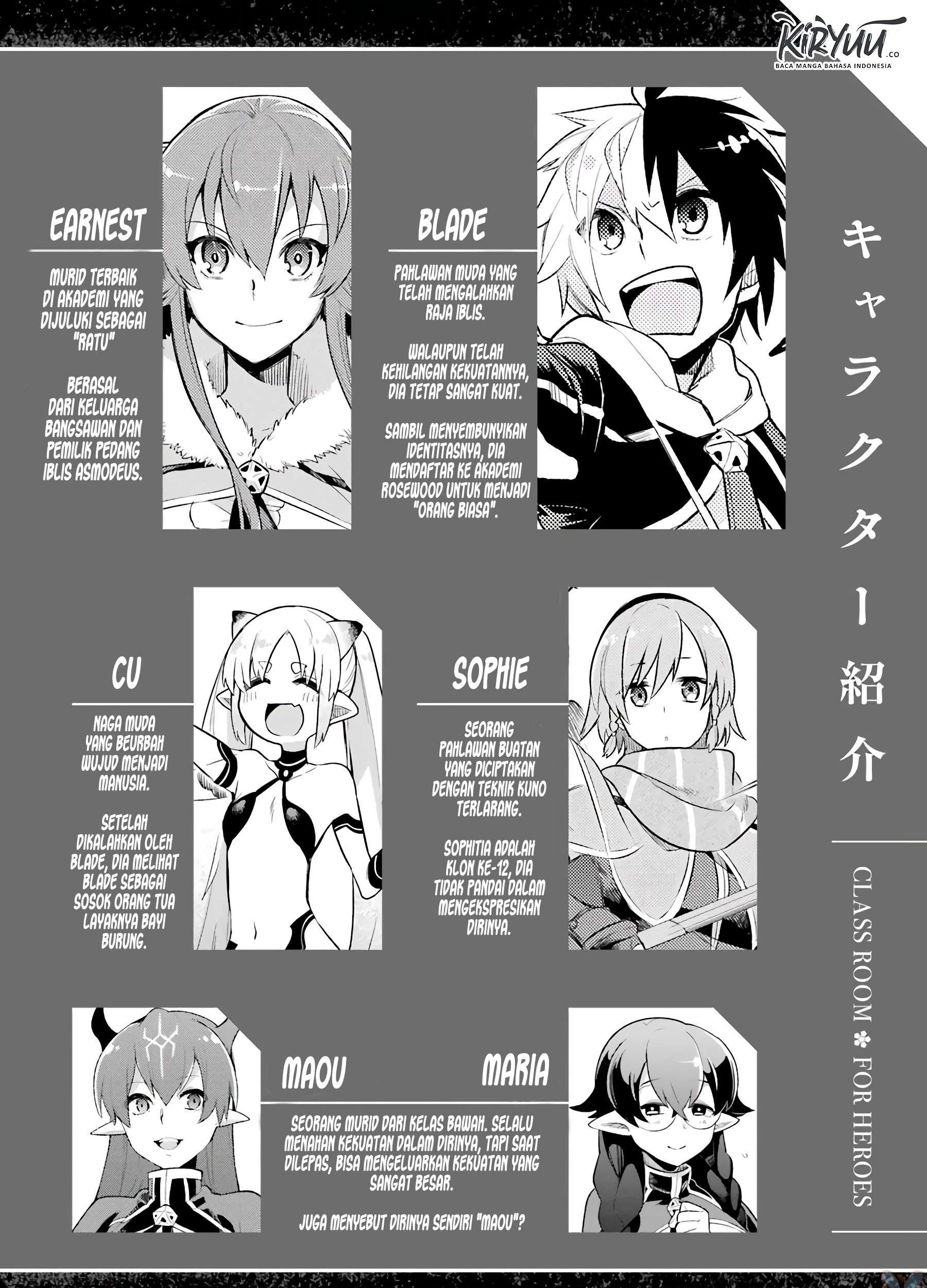 Manga Eiyuu Kyoushitsu Chapter 5.2 gambar 2