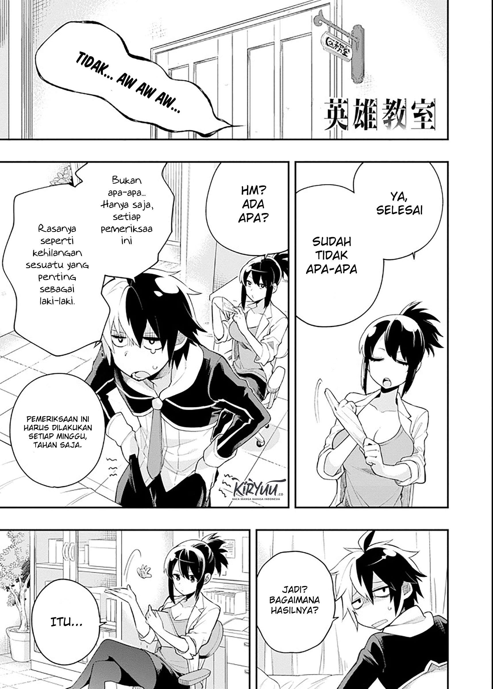 Manga Eiyuu Kyoushitsu Chapter 5.1 gambar 2