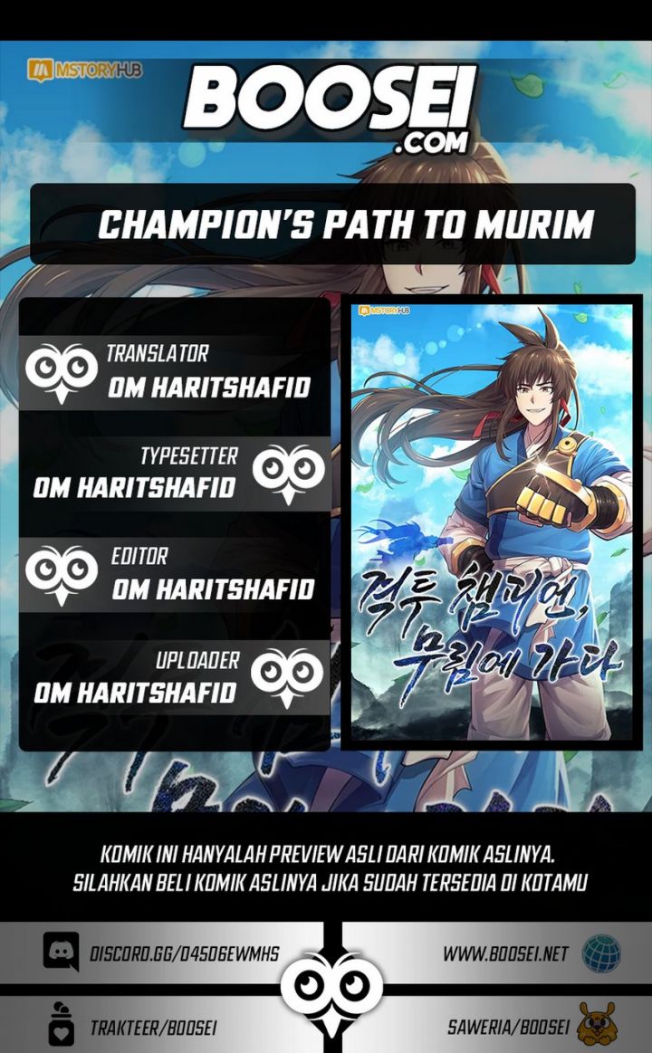 Komik Champion’s Path to Murim Chapter 01 gambar 1