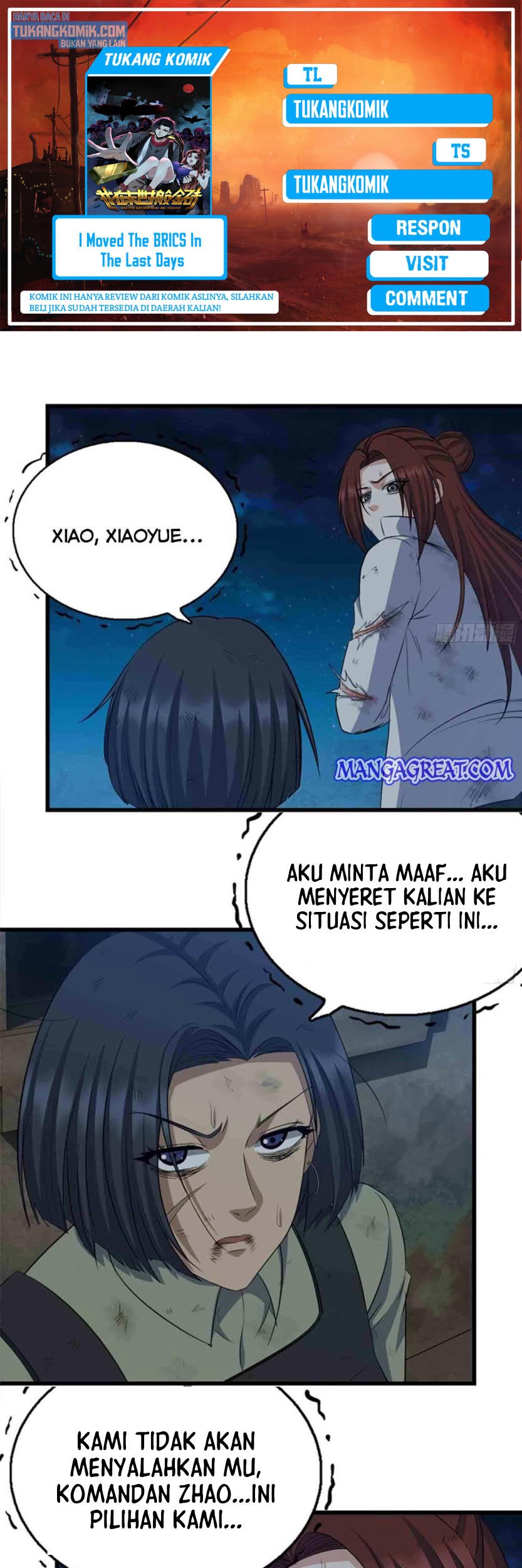 Komik I Moved The BRICS In The Last Days Chapter 214 gambar 1