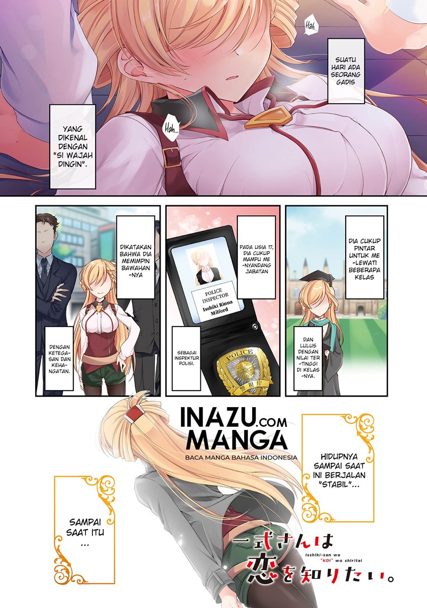 Manga Isshiki-san wa Koi wo Shiritai Chapter 01 gambar 2