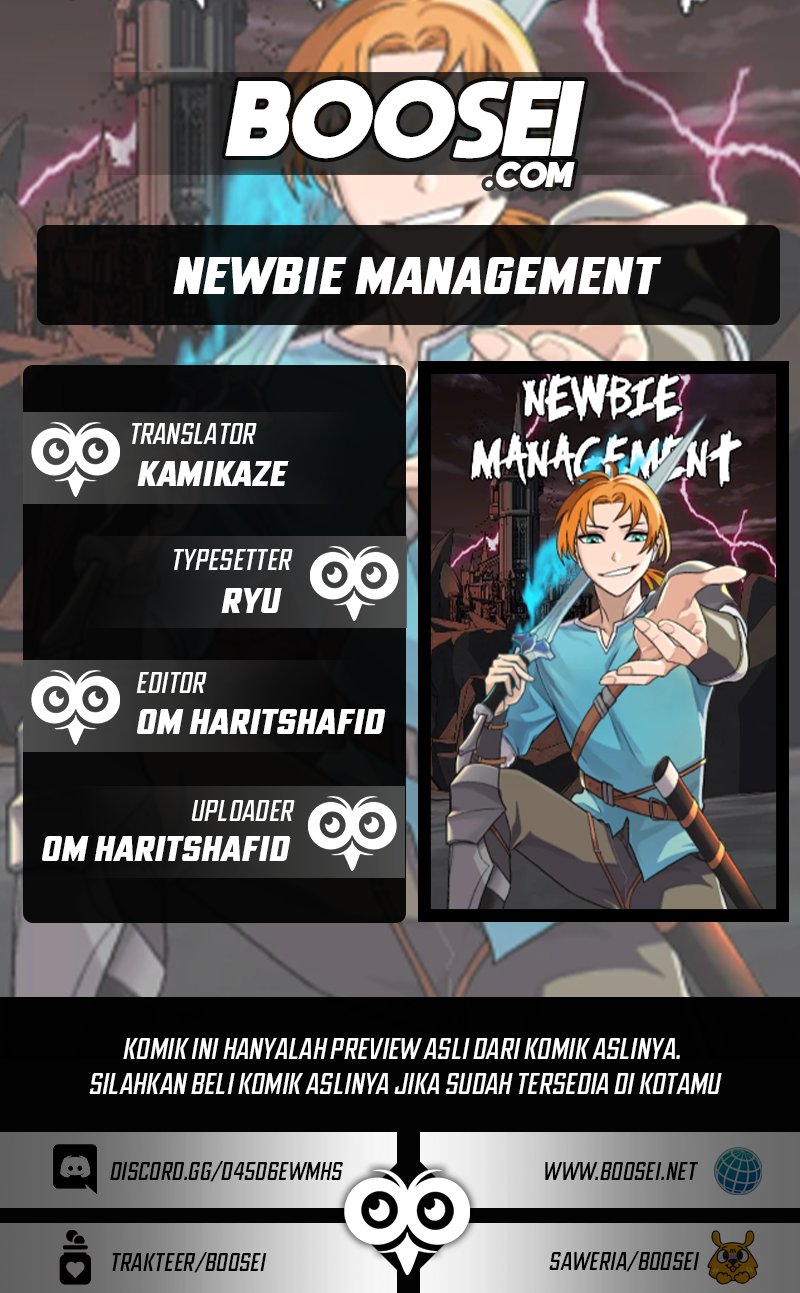 Komik Newbie Management Chapter 23 gambar 1