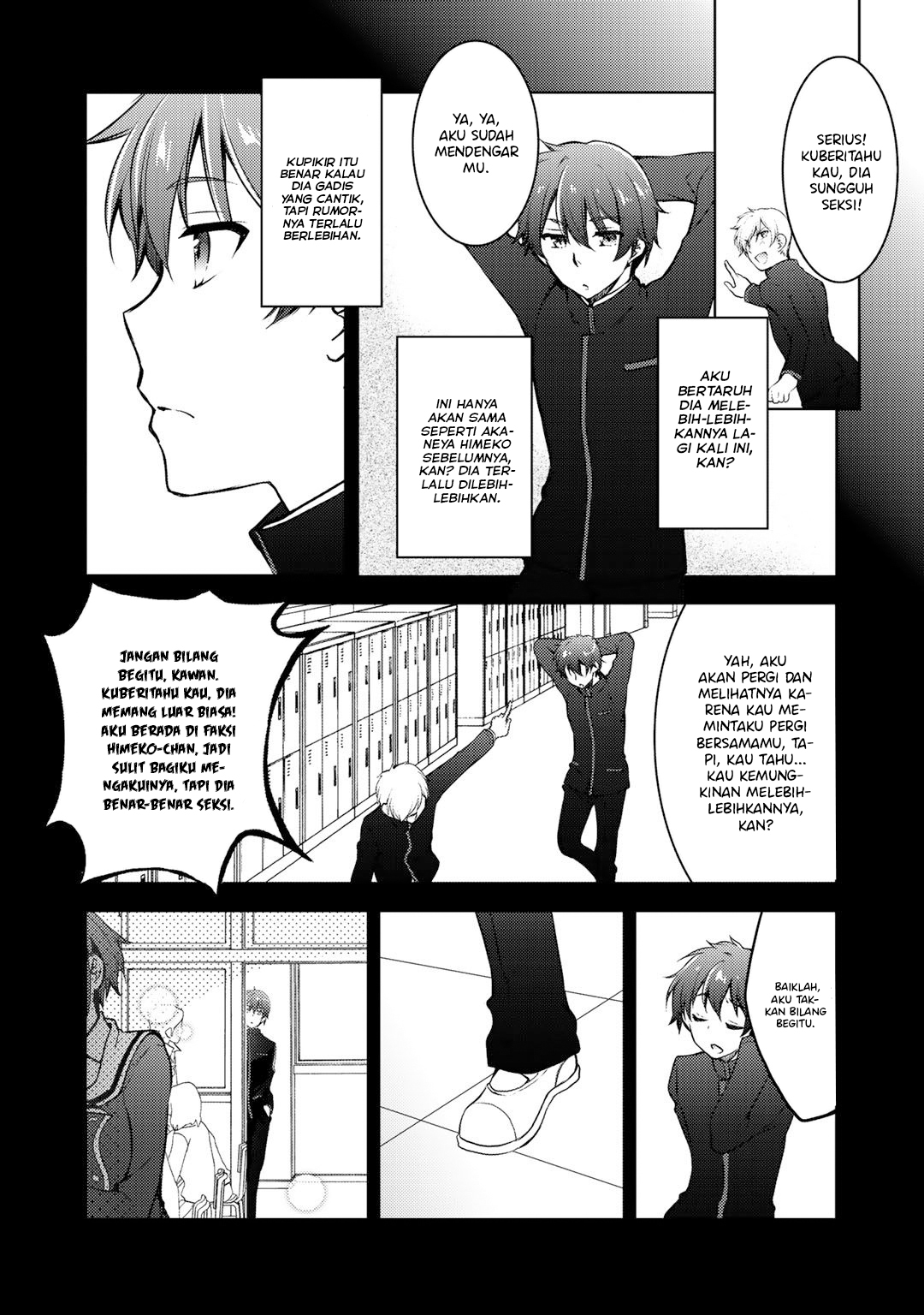 I Used a Novel Posting Site and The Most Beautiful Girl in My Class Turned out to Be a Reader Chapter 08 - Halaman 6