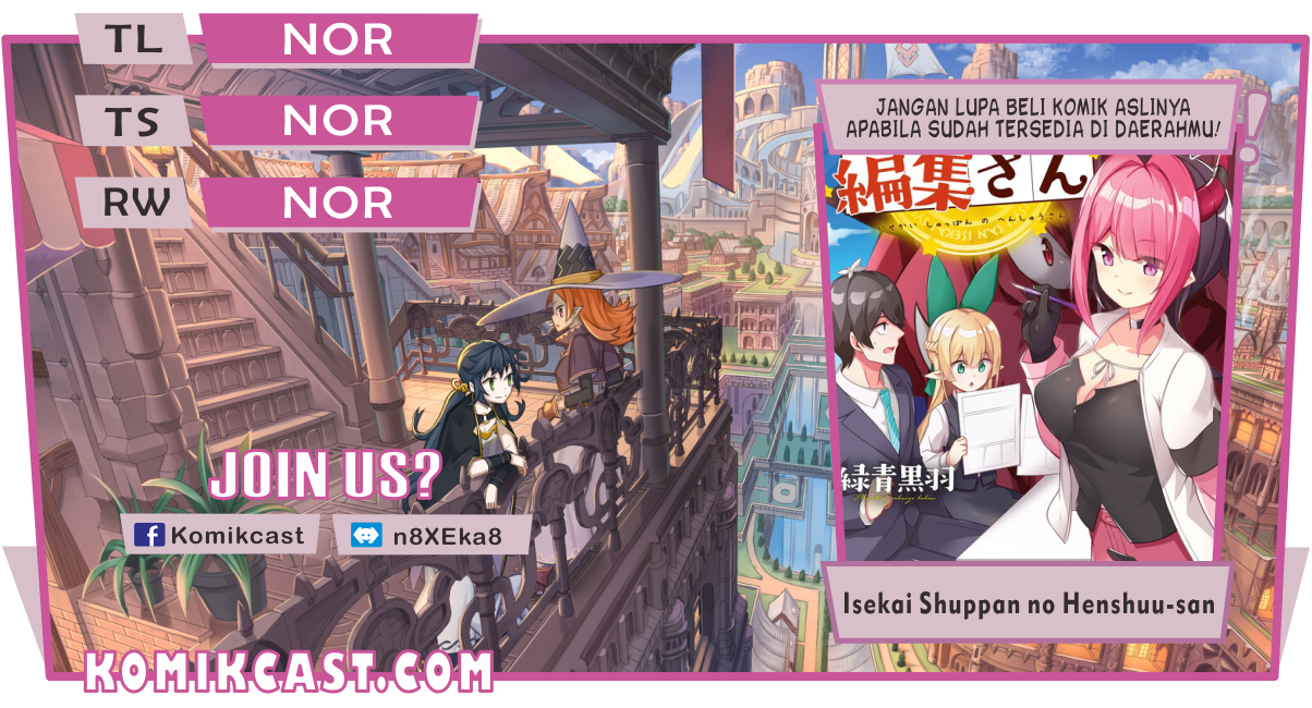 Komik Isekai Shuppan no Henshuu-san Chapter 02 gambar 1