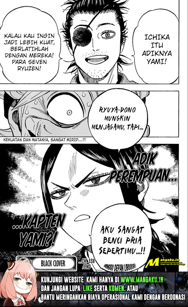 Black Clover Chapter 338 - Halaman 11