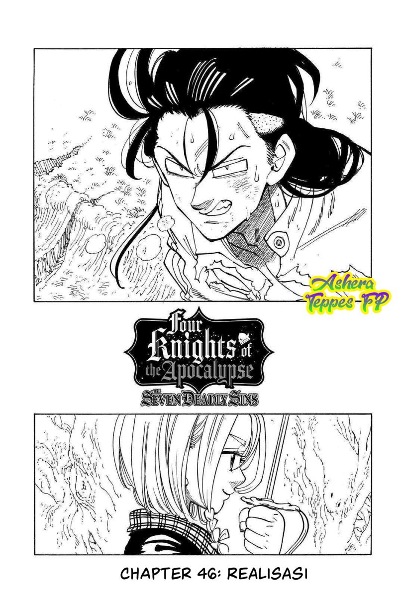 Manga Mokushiroku no Yonkishi Chapter 46 gambar 2