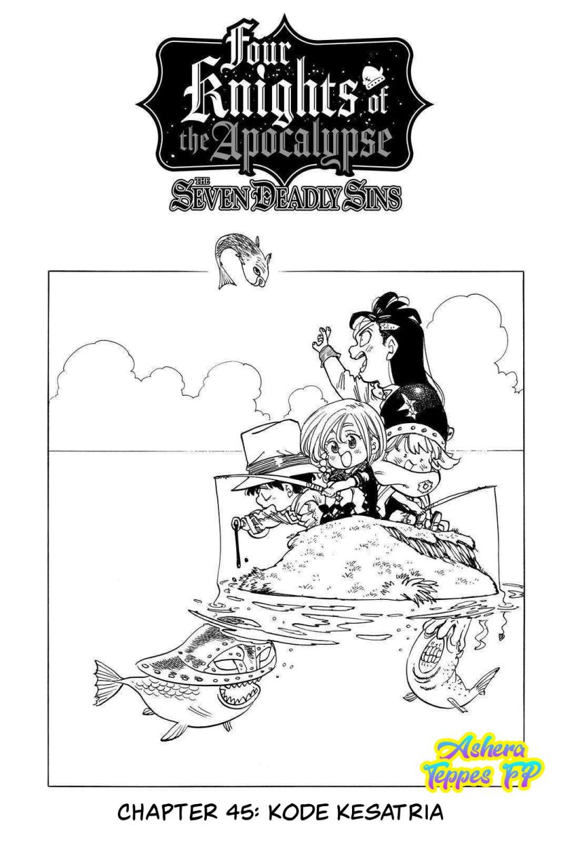Manga Mokushiroku no Yonkishi Chapter 45 gambar 2