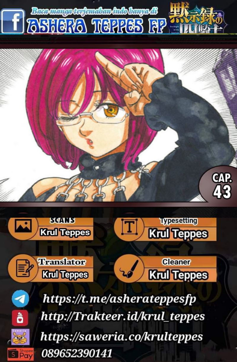 Komik Mokushiroku no Yonkishi Chapter 43 gambar 1