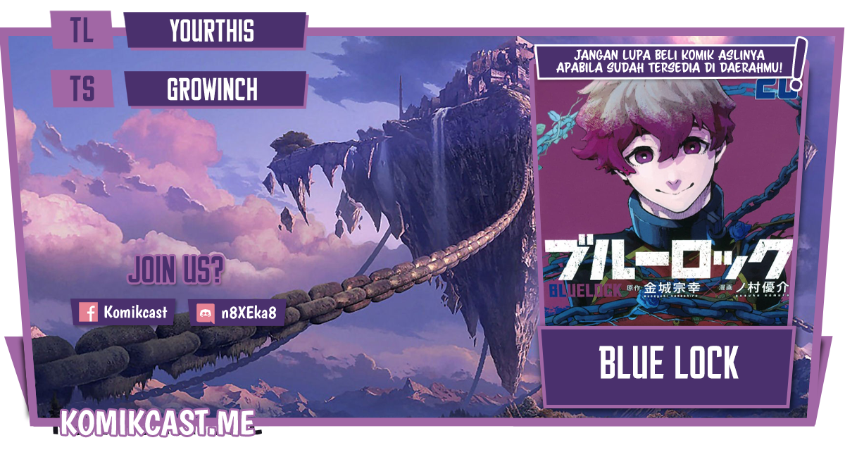 Komik Blue Lock Chapter 185 gambar 1